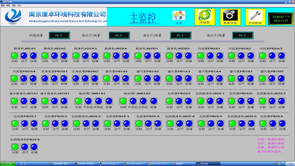 plc控制柜電氣圖主監控